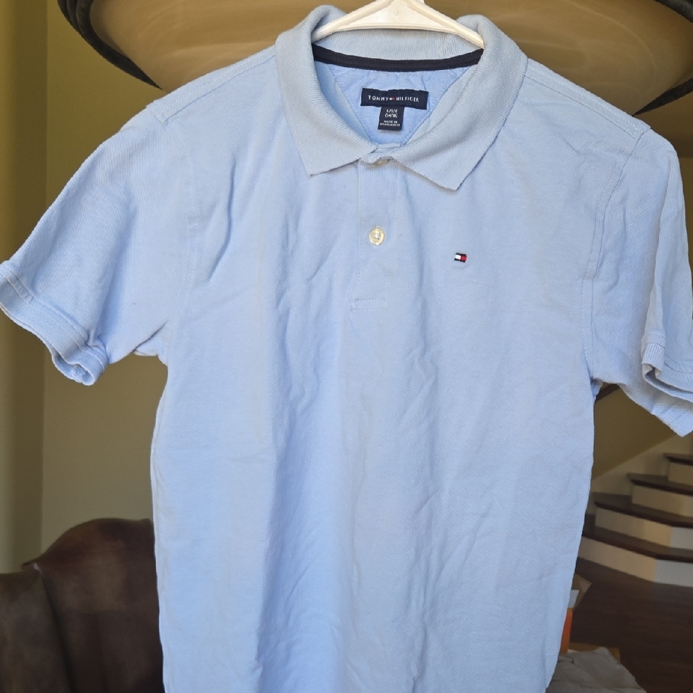 Tommy Hilfiger Sky Blue Kid's Polo Shirt